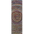 thumbnail image 1 of SAFAVIEH Nantucket Collection NAN315A Handmade Multi Rug, 1 of 6