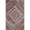 thumbnail image 1 of SAFAVIEH Nantucket Collection NAN513A Handmade Multi Rug, 1 of 8