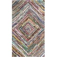 thumbnail image 1 of SAFAVIEH Nantucket Collection NAN513A Handmade Multi Rug, 1 of 6