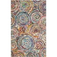 thumbnail image 1 of SAFAVIEH Nantucket Collection NAN514A Handmade Multi Rug, 1 of 4
