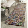 thumbnail image 1 of SAFAVIEH Nantucket Jerred Geometric Cotton Runner Rug, Multi, 2'3" x 7', 1 of 5