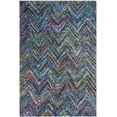 thumbnail image 1 of SAFAVIEH Nantucket NAN141C Handmade Blue / Multi Rug, 1 of 4