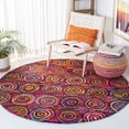 thumbnail image 1 of SAFAVIEH Nantucket NAN143A Handmade Pink / Multi Rug, 1 of 9