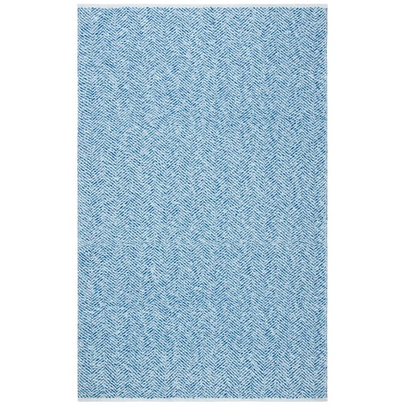 SAFAVIEH Nantucket Noelle Striped Area Rug, Blue, 4' x 6'