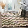 thumbnail image 1 of SAFAVIEH Nantucket Warner Zigzag Stipes Area Rug, Ivory/Black, 4' x 6', 1 of 7