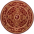 thumbnail image 1 of SAFAVIEH Naples Collection NA519K Handmade Burgundy Rug, 1 of 4