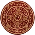 thumbnail image 1 of SAFAVIEH Naples Collection NA519P Handmade Burgundy Rug, 1 of 4