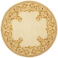 thumbnail image 1 of SAFAVIEH Naples Mladen Floral Bordered Wool Area Rug, Multi/Ivory, 6' x 6' Round, 1 of 5