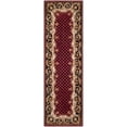 thumbnail image 1 of SAFAVIEH Naples NA701A Handmade Burgundy / Black Rug, 1 of 4