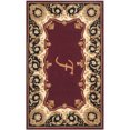 thumbnail image 1 of SAFAVIEH Naples Victoria Floral Wool Area Rug, Maroon/Beige, 3' x 5', 1 of 4