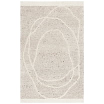 SAFAVIEH Natura Abby Abstract Area Rug, Ivory/Beige, 8' x 10'
