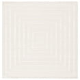thumbnail image 1 of SAFAVIEH Natura Allen Bordered Area Rug, Ivory/Beige, 6' x 6' Square, 1 of 8