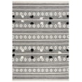 thumbnail image 1 of SAFAVIEH Natura Amanda Southwestern Area Rug, Black/Ivory, 8' x 10', 1 of 8