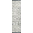 thumbnail image 1 of SAFAVIEH Natura Andy Geometric Wool Runner Rug, Ivory/Blue, 2'3" x 8', 1 of 8