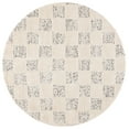 thumbnail image 1 of SAFAVIEH Natura Anna Geometric Area Rug, Ivory/Black, 6' x 6' Round, 1 of 7