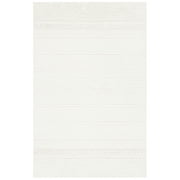 SAFAVIEH Natura Avery Solid Striped Braided Wool Area Rug, Natural, 5' x 8'