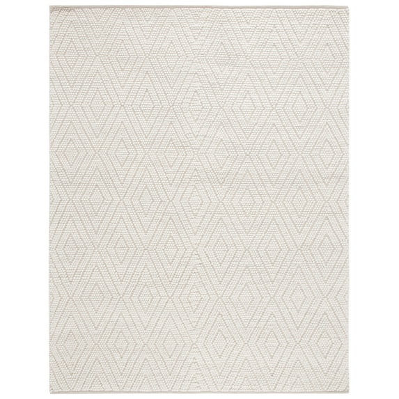 SAFAVIEH Natura Aylen Diamond Area Rug, Ivory, 8' x 10'
