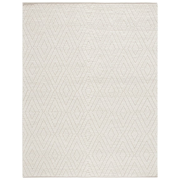 SAFAVIEH Natura Aylen Diamond Area Rug, Ivory, 8' x 10'