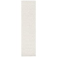 thumbnail image 1 of SAFAVIEH Natura Aylen Diamond Runner Rug, Ivory, 2'3" x 8', 1 of 8