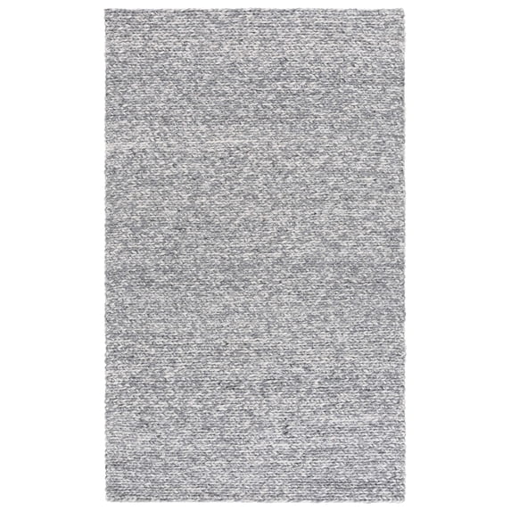 SAFAVIEH Natura Bedinn Distressed Area Rug, Gray/Ivory, 6' x 9'