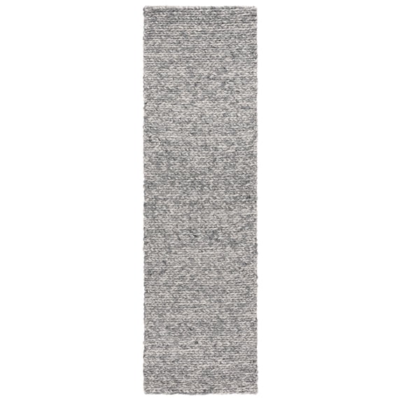 SAFAVIEH Natura Bedinn Distressed Runner Rug, Gray/Ivory, 2'3" x 8'