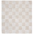 thumbnail image 1 of SAFAVIEH Natura Blazhe Checkered Area Rug, Beige/Ivory, 6' x 6' Square, 1 of 10