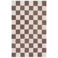 thumbnail image 1 of SAFAVIEH Natura Blazhe Checkered Area Rug, Brown/Ivory, 4' x 6', 1 of 10