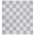 thumbnail image 1 of SAFAVIEH Natura Blazhe Checkered Area Rug, Light Blue/Ivory, 6' x 6' Square, 1 of 11