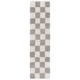thumbnail image 1 of SAFAVIEH Natura Blazhe Checkered Runner Rug, Gray/Ivory, 2'3" x 8', 1 of 10