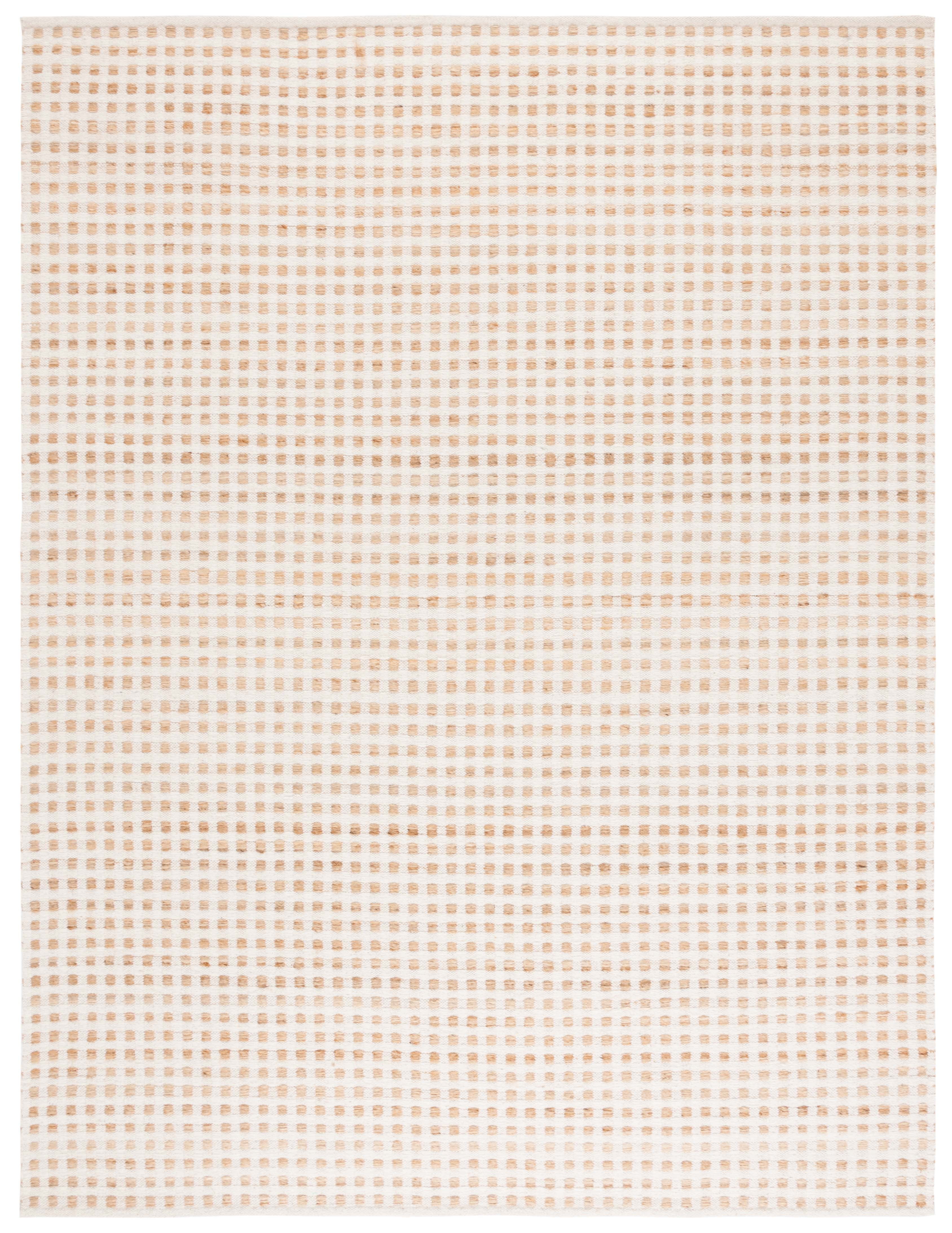 SAFAVIEH Natura Branislav Geometric Area Rug, Natural/Ivory, 8' x 10'