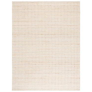 SAFAVIEH Natura Branislav Geometric Area Rug, Natural/Ivory, 8' x 10'
