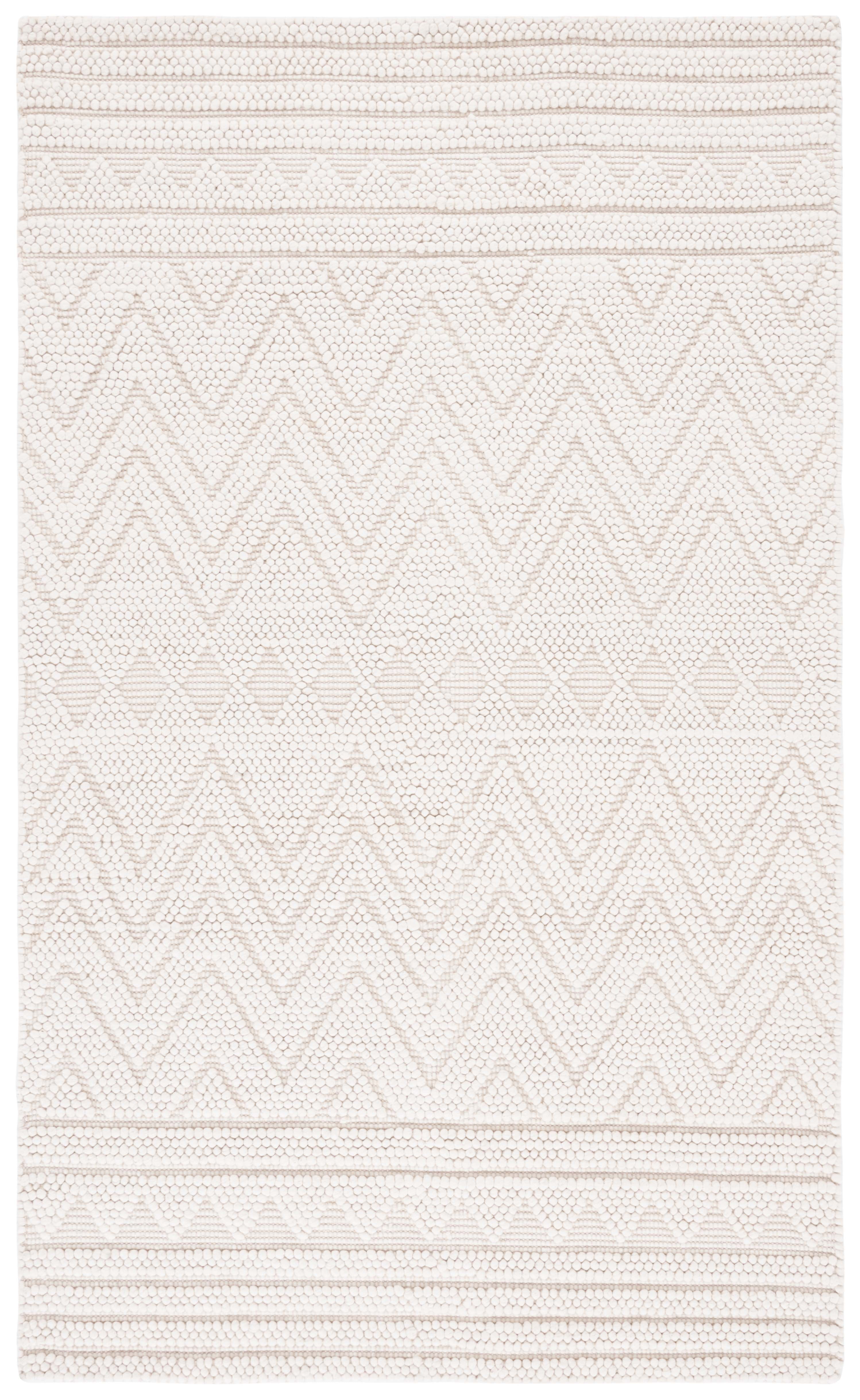 SAFAVIEH Natura Braylon Striped Area Rug, Ivory, 5' x 8'