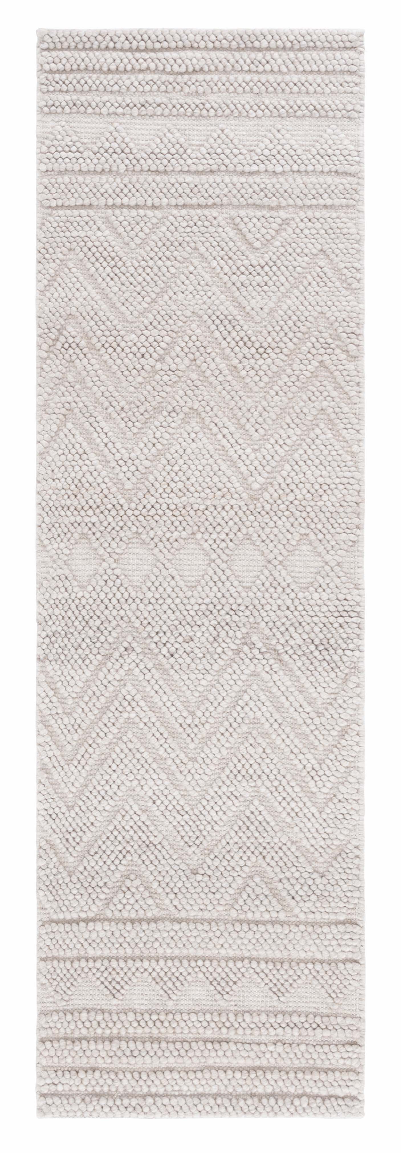 SAFAVIEH Natura Braylon Striped Runner Rug, Beige, 2'3" x 8'