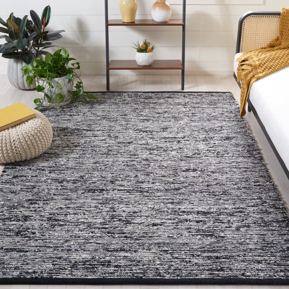 SAFAVIEH Natura Caelan Abstract Area Rug, Black, 3' x 5'