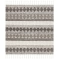 thumbnail image 1 of SAFAVIEH Natura Cailyn Southwestern Area Rug, Ivory/Black, 6' x 6' Square, 1 of 8