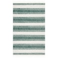 thumbnail image 1 of SAFAVIEH Natura Candelario Striped Wool Area Rug, Ivory/Green, 4' x 6', 1 of 11