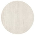 thumbnail image 1 of SAFAVIEH Natura Carina Solid Area Rug, Ivory, 6' x 6' Round, 1 of 10