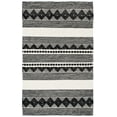 thumbnail image 1 of SAFAVIEH Natura Carly Geometric Area Rug, Black/Ivory, 3' x 5', 1 of 8
