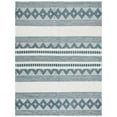 thumbnail image 1 of SAFAVIEH Natura Carly Geometric Area Rug, Dark Green/Ivory, 8' x 10', 1 of 8