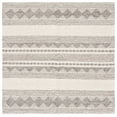 thumbnail image 1 of SAFAVIEH Natura Carly Geometric Area Rug, Grey/Ivory, 5' x 5' Square, 1 of 6