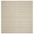 thumbnail image 1 of SAFAVIEH Natura Carly Geometric Area Rug, Ivory, 4' x 4' Square, 1 of 6