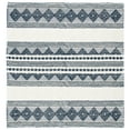 thumbnail image 1 of SAFAVIEH Natura Carly Geometric Area Rug, Navy/Ivory, 4' x 4' Square, 1 of 8