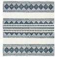 thumbnail image 1 of SAFAVIEH Natura Carly Geometric Area Rug, Navy/Ivory, 6' x 6' Square, 1 of 8