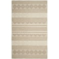 thumbnail image 1 of SAFAVIEH Natura Carly Geometric Braided Wool Area Rug, Beige/Ivory, 5' x 8', 1 of 6
