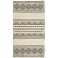 thumbnail image 1 of SAFAVIEH Natura Carly Geometric Braided Wool Area Rug, Grey/Ivory, 4' x 6', 1 of 6