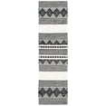 thumbnail image 1 of SAFAVIEH Natura Carly Geometric Runner Rug, Black/Ivory, 2'3" x 8', 1 of 8