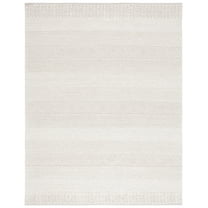 SAFAVIEH Natura Carter Striped Wool Area Rug, Ivory, 8' x 10'
