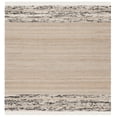 thumbnail image 1 of SAFAVIEH Natura Cathleen Solid Area Rug, Natural/Black, 6' x 6' Square, 1 of 8