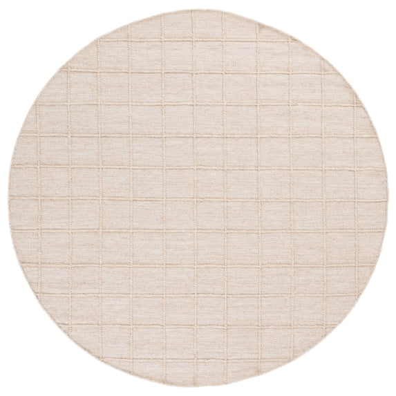 SAFAVIEH Natura Chodak Geometric Area Rug, Beige, 6' x 6' Round