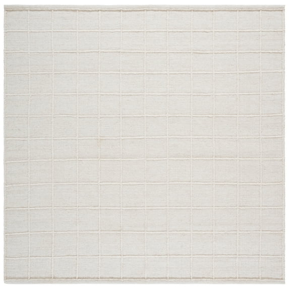 SAFAVIEH Natura Chodak Geometric Area Rug, Ivory, 6' x 6' Square